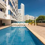 Lindo Apartamento en cartagena el laguito bocagrande con vista al mar