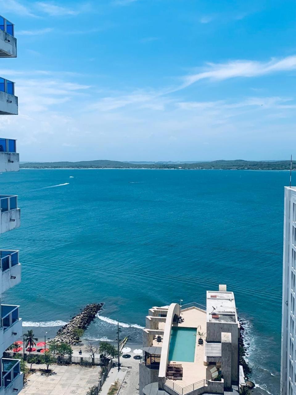 Lindo En El Laguito Bocagrande Con Vista Al Mar Apartamento *
